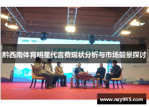 黔西南体育明星代言费现状分析与市场前景探讨